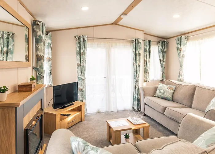 بيت خشبي Yorkshire With Hot Tub